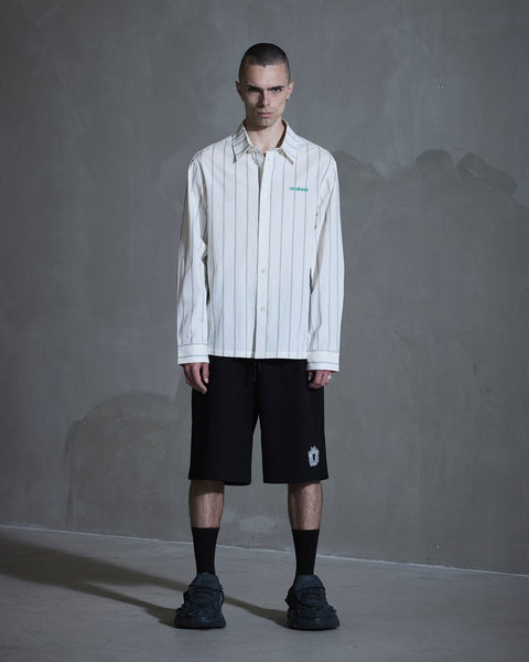 Retro Striped Shirt - Off White