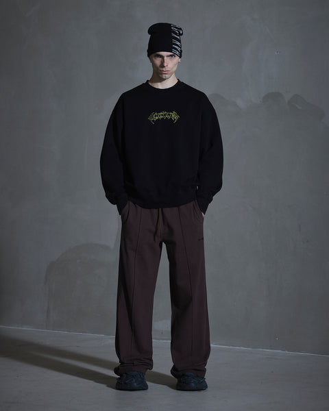 Love Corp Oversized Crewneck - Black