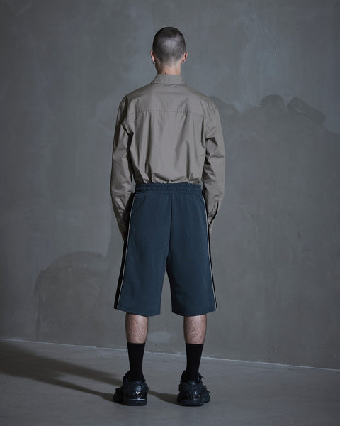 Technical Logo Shorts - Grey