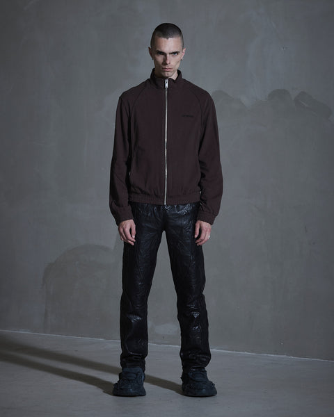 Logo Training Track Jacket - Dark Brown