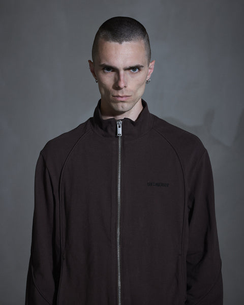 Logo Training Track Jacket - Dark Brown