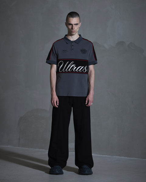 Logo Polo Tee - Dark Grey