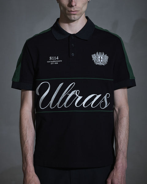 Logo Polo Tee - Black