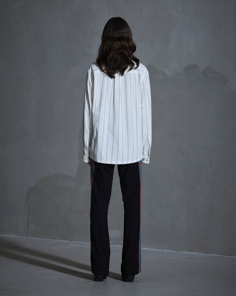 Retro Striped Shirt - Off White