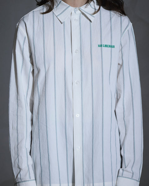 Retro Striped Shirt - Off White