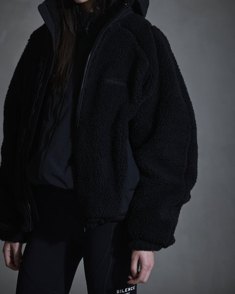 Fleece Jacket - Anthracite Black