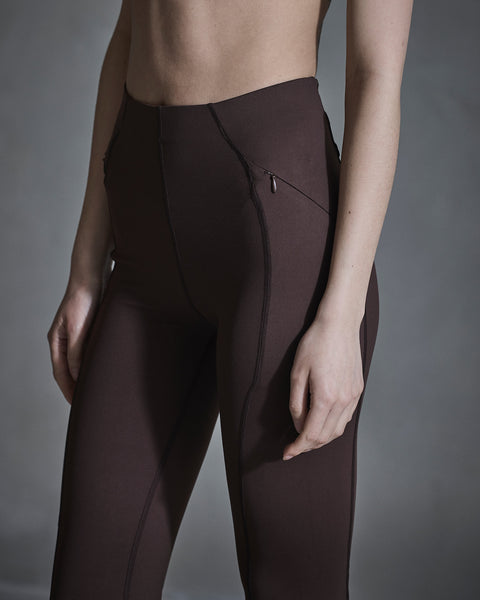 Technical Tights - Coffe Brown