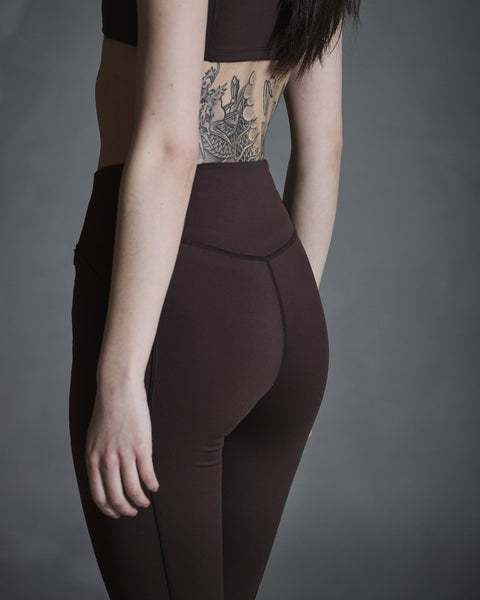 Technical Tights - Coffe Brown