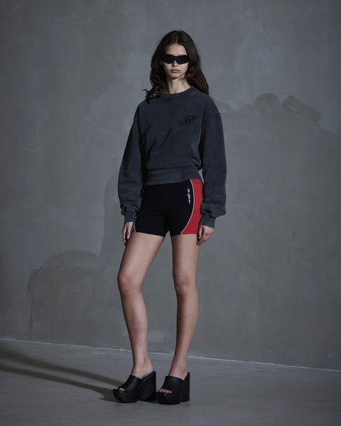 Monogram Crewneck - Dark Grey