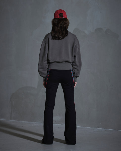 Monogram Crewneck - Dusty Brown