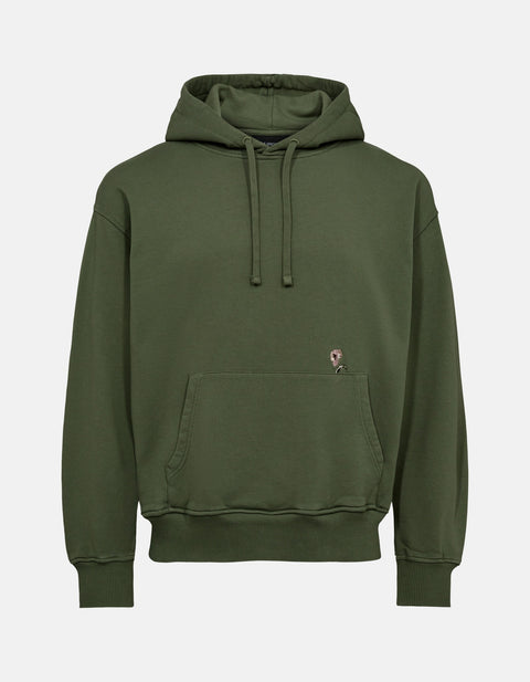 Roots Embroidery Hoodie