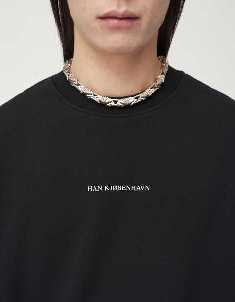 Supper Cropped Relaxed Crewneck